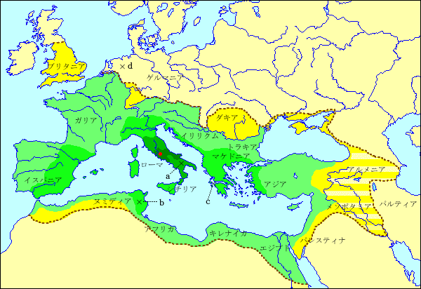 図4-3-4:ローマ帝国